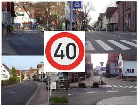 40er Zone Schömberg