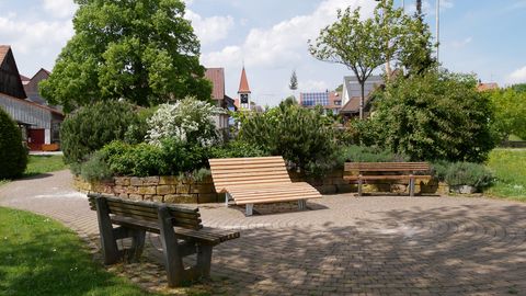 Ortsmitte von Oberlengenhardt
