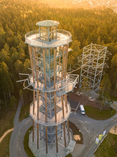 Aussichtsturm Himmelsglück und Waldflug