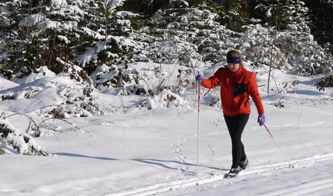 Winterfreuden beim Skilanglauf auf der Hengstbergloipe