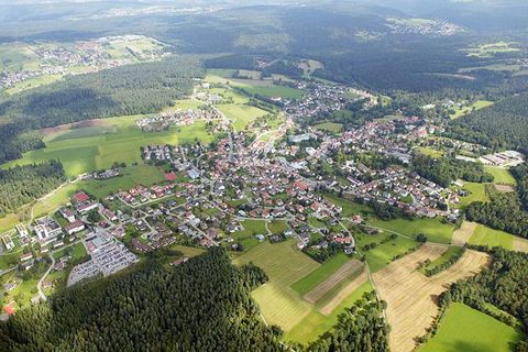 Schömberg aus der Vogelperspektive