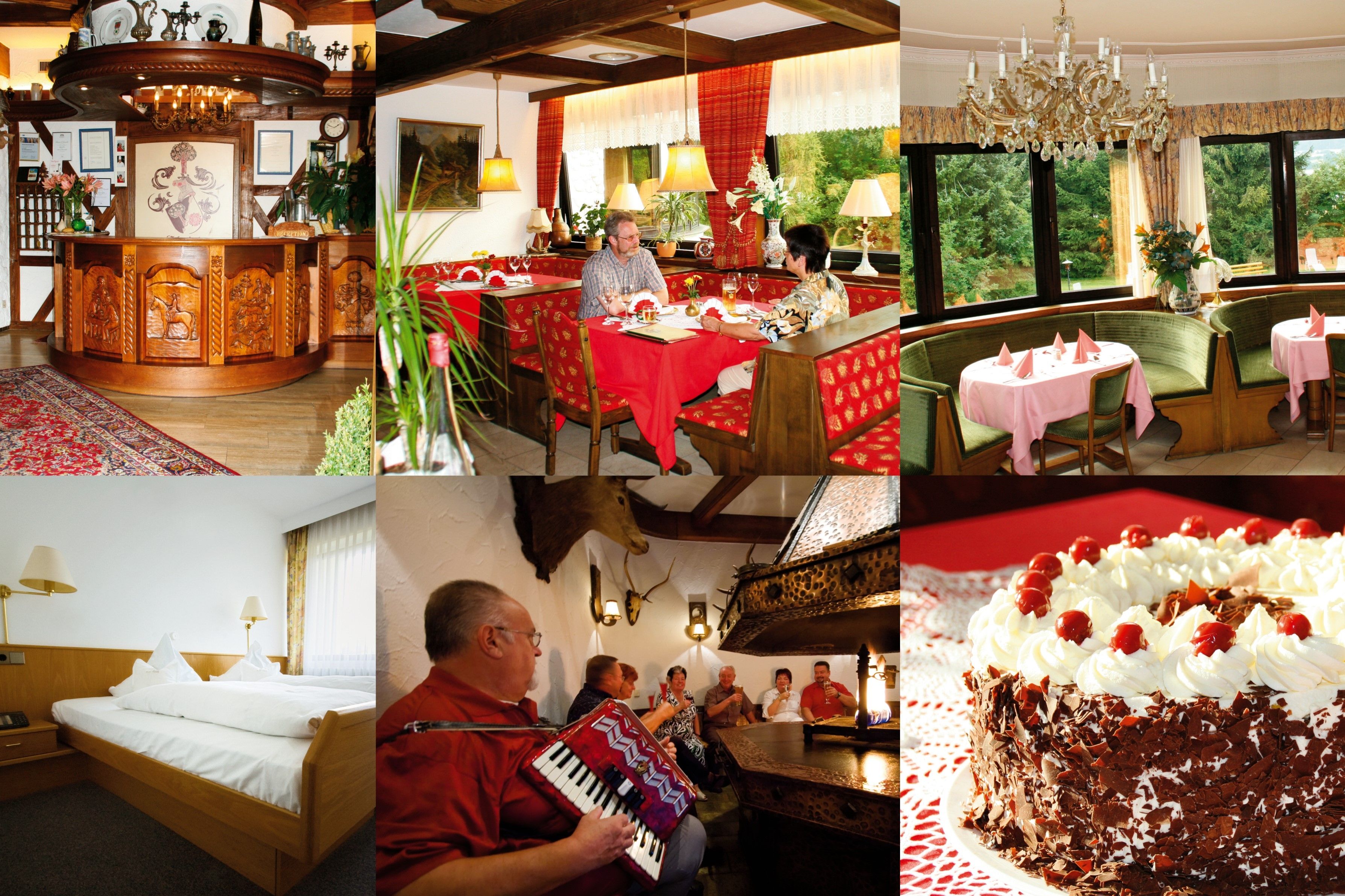 Bildercollage Hotel Ehrich