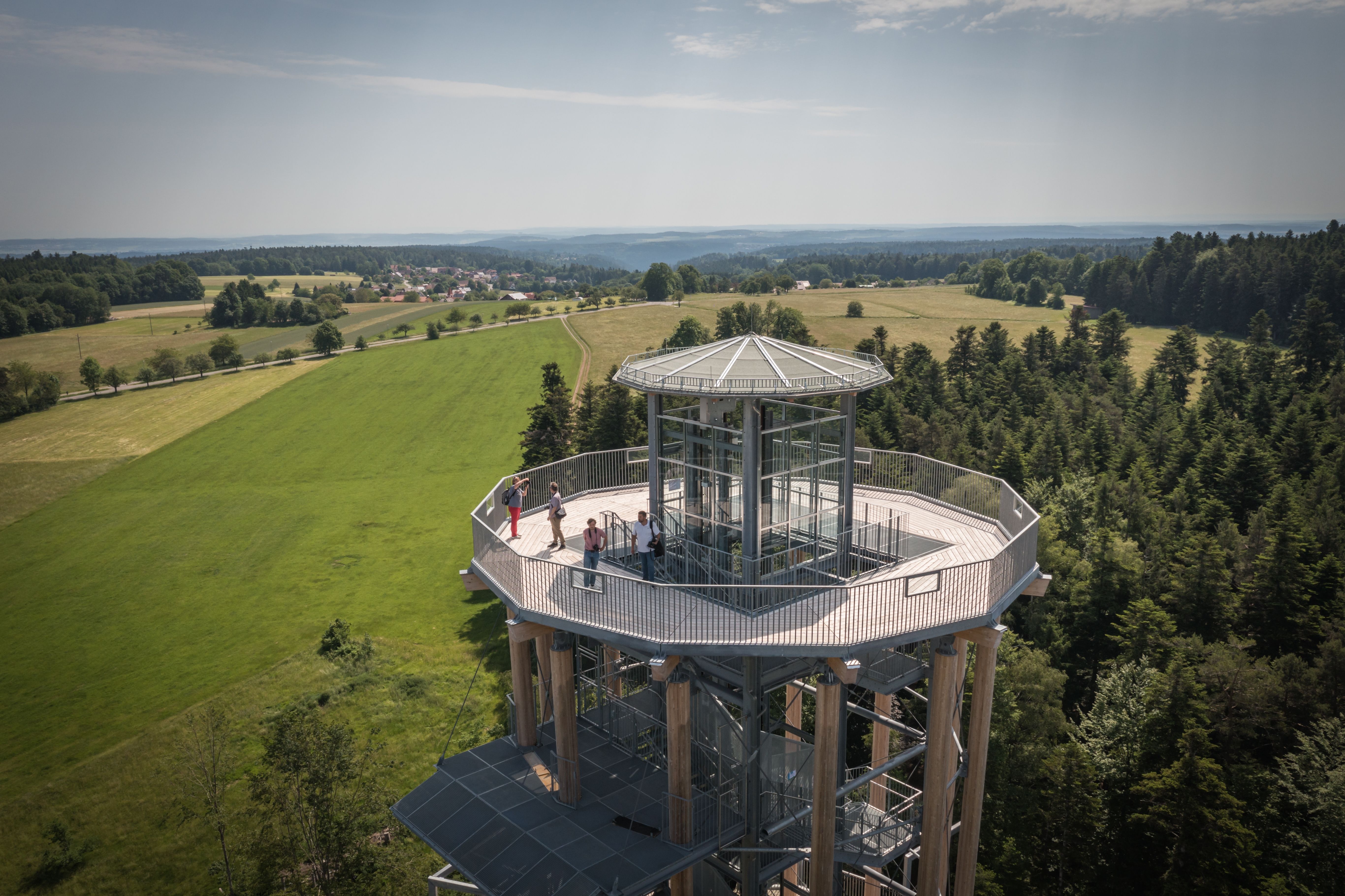 Aussichtsturm Himmelsglück im Nordschwarzwald